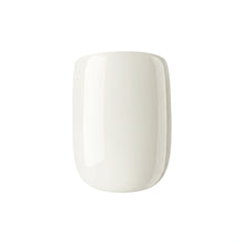 Load image into Gallery viewer, Nano® Milky Whisper Pressed on Nails - 24pcs with Glue | Instant Gel-Like Shine, Soft White Glossy Fake Nails Set