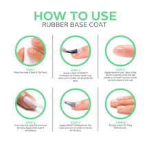 تحميل الصورة إلى عارض المعرض، طبقة أساسية مطاطية بنكهة النعناع المنعش 15 مل