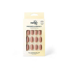 Load image into Gallery viewer, Nano® Mocha Mousse Pressed on Nails - 24pcs Self-Adhesive | Warm Brown Nude Fake Nails Set