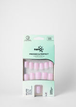 Load image into Gallery viewer, Nano® Pink Whisper Pressed on Nails - 24pcs with Glue | Instant Gel-Like Shine, Soft Baby Pink Glossy Fake Nails Set