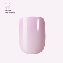 Load image into Gallery viewer, Nano® Pink Whisper Pressed on Nails - 24pcs with Glue | Instant Gel-Like Shine, Soft Baby Pink Glossy Fake Nails Set