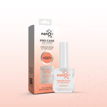 تحميل الصورة إلى عارض المعرض، Nano® Pro Care Mirror Base & Top Coat – 10ml | Keratin & Biotin Infused | All-in-One High-Gloss Nail System