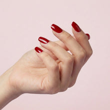 تحميل الصورة إلى عارض المعرض، Nano® Ruby Desire Pressed on Nails - 24pcs with Glue | Instant Gel-Like Shine, Deep Red Glossy Fake Nails Set