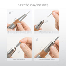 تحميل الصورة إلى عارض المعرض، Nano® SWIFT EDGE Portable Nail Drill – 30,000 RPM | Professional Electric Nail File with LCD Display