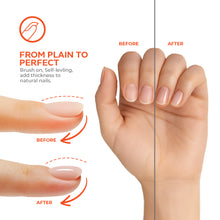 Load image into Gallery viewer, Scarlet Flame Rubber Base Coat Gel – 15ml | Soak Off Builder Base Coat | Long Lasting Bright Orange Rubber Base Coat