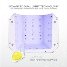 Load image into Gallery viewer, Nano® Swift Charge UV/LED Nail Lamp – 54W | Professional, High-Performance, Cordless Rechargeable Nail Curing Lamp | Nail Dryer