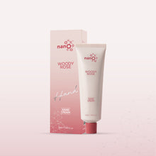 تحميل الصورة إلى عارض المعرض، Nano® Woody Rose Hand Cream – 50g | Deep Hydration & Softness | Non-Greasy Formula with Sandalwood & Rose