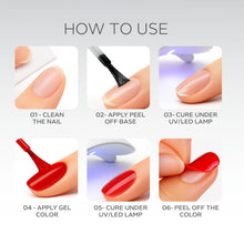 Load image into Gallery viewer, Peel Off Gel Base Coat 15ml