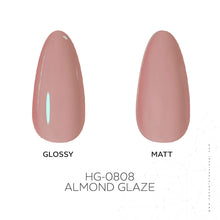 Load image into Gallery viewer, HG0808 Almond Glaze Hardgel 30ml

