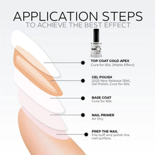 Load image into Gallery viewer, TC1013 Gold Apex Gel Top Coat 15ml
