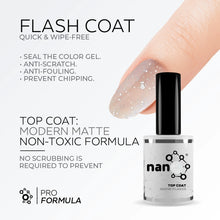 Load image into Gallery viewer, TC1022 Snowflakes Gel Top Coat 15ml
