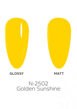Load image into Gallery viewer, N-2502-Golden Sunshine Gel Polish 15ml

