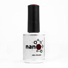 Load image into Gallery viewer, N 2504 – Scarlet Sparkle Gel Polish – 15ml | TPO &amp; HEMA Free Glitter Red Nail Polish Gel