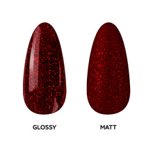 Load image into Gallery viewer, P2504 – Scarlet Sparkle Duo Pack – TPO &amp; HEMA Free Gel Polish &amp; Nail Lacquer (15ml each) | Long-Lasting, High-Gloss Nail Polish Set