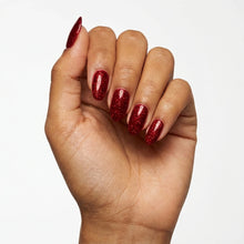 Load image into Gallery viewer, L 2504 – Scarlet Sparkle Nail Polish – 15ml | High Glossy Gel Like Finish Glitter Red Nail Lacquer | Shimmer Red Nail Polish