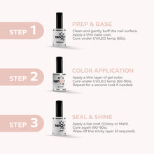 Load image into Gallery viewer, N2505 – Peachy Blush Gel Polish – 15ml | Long-Lasting, High-Glossy Peach Nail Polish Gel
