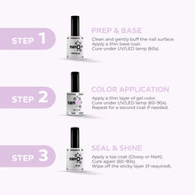 Load image into Gallery viewer, N2506 – Daydream Lilac Gel Polish – 15ml | Long-Lasting, High-Glossy Pastel Purple Nail Polish Gel
