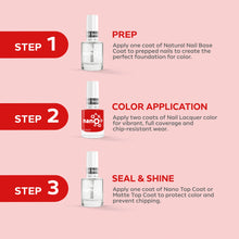 Load image into Gallery viewer, L 2511 – Scarlet Flame Nail Polish – 15ml | High Gloss, Gel Like Finish Bright Red Nail Polish | Bold Red Nail Lacquer
