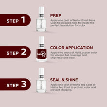 Load image into Gallery viewer, L 2515 – Berry Burst Nail Polish – 15ml | High Gloss, Gel Like Finish Red Nail Polish | Dark Red Nail Lacquer
