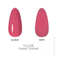 Load image into Gallery viewer, N2518 – Sweet Sorbet Gel Polish – 15ml | Long-Lasting, High-Glossy Light Pink Nail Polish Gel

