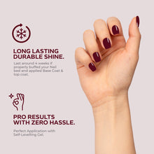 Load image into Gallery viewer, N2520 – Enigma Plum Gel Polish – 15ml | Long-Lasting, High-Glossy Plum Intense Red Nail Polish Gel
