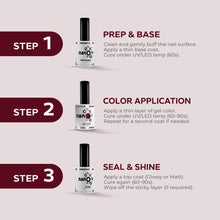 Load image into Gallery viewer, N2520 – Enigma Plum Gel Polish – 15ml | Long-Lasting, High-Glossy Plum Intense Red Nail Polish Gel
