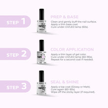 Load image into Gallery viewer, N2522 – Soft Orchid Gel Polish – 15ml | Long-Lasting, High-Glossy Ethereal Purple Nail Polish Gel
