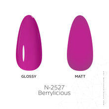 Load image into Gallery viewer, N2527 – Berrylicious Gel Polish – 15ml | Long-Lasting, High-Glossy Berry Pink Nail Gel Polish
