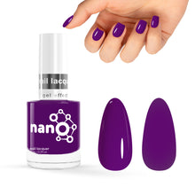 Load image into Gallery viewer, L 2528 – Dark Mystery Plum Nail Polish – 15ml | High Gloss, Gel Like Finish Deep Purple Nail Polish | Dark Plum Nail Lacquer
