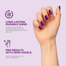 Load image into Gallery viewer, N2528 – Dark Mystery Plum Gel Polish – 15ml | Long-Lasting, High-Glossy Plum Purple Nail Polish Gel
