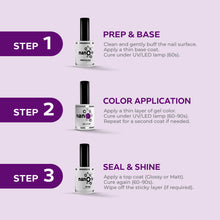 Load image into Gallery viewer, N2528 – Dark Mystery Plum Gel Polish – 15ml | Long-Lasting, High-Glossy Plum Purple Nail Polish Gel
