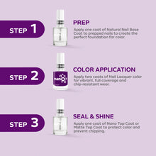 Load image into Gallery viewer, L 2528 – Dark Mystery Plum Nail Polish – 15ml | High Gloss, Gel Like Finish Deep Purple Nail Polish | Dark Plum Nail Lacquer
