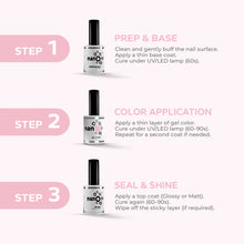 Load image into Gallery viewer, N2538 – Sweet Pea Gel Polish – 15ml | Long-Lasting, High-Glossy Soft Pink Nail Polish Gel
