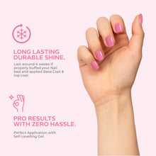 Load image into Gallery viewer, N2541 – Blooming Dawn Gel Polish – 15ml | Long-Lasting, High-Glossy Peachy Nude Pink Nail Polish Gel
