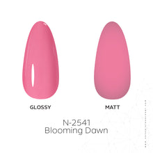 Load image into Gallery viewer, N2541 – Blooming Dawn Gel Polish – 15ml | Long-Lasting, High-Glossy Peachy Nude Pink Nail Polish Gel
