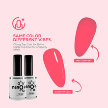 Load image into Gallery viewer, N2543 – Sweet Flamingo Gel Polish – 15ml | Long-Lasting, High-Glossy Coral Pink Nail Polish Gel
