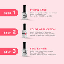 Load image into Gallery viewer, N2543 – Sweet Flamingo Gel Polish – 15ml | Long-Lasting, High-Glossy Coral Pink Nail Polish Gel
