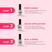 Load image into Gallery viewer, N2544 – Vivid Orchid Kiss Gel Polish – 15ml | Long-Lasting, High-Glossy Orchid Pink Nail Polish Gel
