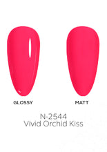 Load image into Gallery viewer, N-2544-Vivid Orchid Kiss Gel Polish 15ml
