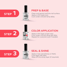 Load image into Gallery viewer, N2545 – Flamingo Dance Gel Polish – 15ml | Long-Lasting, High-Glossy Bright Pink Nail Polish Gel
