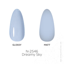 تحميل الصورة إلى عارض المعرض، طلاء جل N-2546-Dreamy Sky 15 مل
