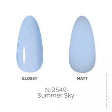 تحميل الصورة إلى عارض المعرض، طلاء جل N-2549-Summer Sky 15 مل
