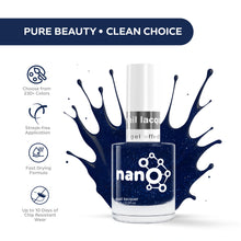 تحميل الصورة إلى عارض المعرض، طلاء أظافر L 2551 Sparkling Navy 15 مل 