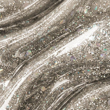 Load image into Gallery viewer, N 2556 – Platinum Pizzazz Gel Polish – 15 ml | TPO &amp; HEMA Free Long-Lasting, High-Glossy Silver Glitter Gel Polish