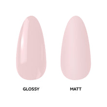 Load image into Gallery viewer, N 2558 – Ivory Mist Gel Polish – 15 ml | TPO &amp; HEMA Free Long-Lasting, High-Glossy Ivory Pink Glitter Gel Polish