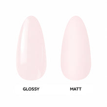 Load image into Gallery viewer, N 2558 – Ivory Mist Gel Polish – 15 ml | TPO &amp; HEMA Free Long-Lasting, High-Glossy Ivory Pink Glitter Gel Polish