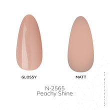 Load image into Gallery viewer, N2565 – Peachy Shine Gel Polish – 15ml | Long-Lasting, High-Glossy Peach Pink Nail Polish Gel
