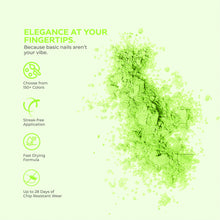 تحميل الصورة إلى عارض المعرض، بودرة غمس الأظافر D 2575 Fresh Lime 30 جرام 
