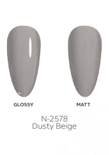 تحميل الصورة إلى عارض المعرض، طلاء جل N-2578-Dusty Beige 15 مل
