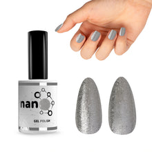 Load image into Gallery viewer, N2581 – Iron Illusion Gel Polish – 15ml | Long-Lasting, High-Glossy Metallic Grey Nail Polish Gel
